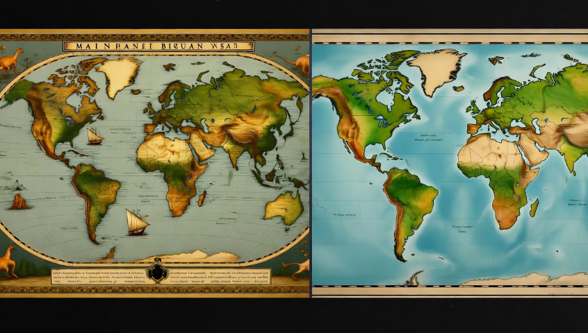 The Evolution of World Maps Over Time