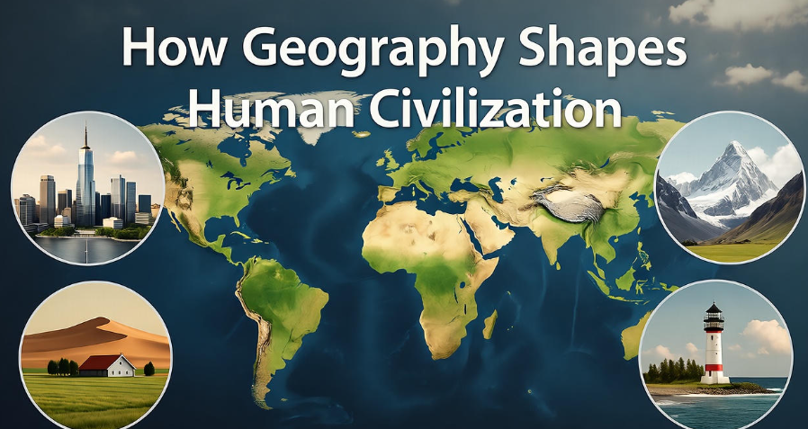 How Geography Shapes Human Civilization