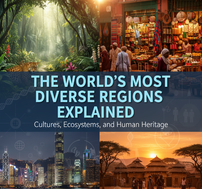The World’s Most Diverse Regions Explained